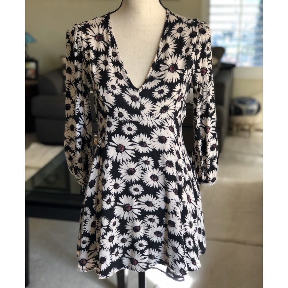 Cute Spring Floral Print dress